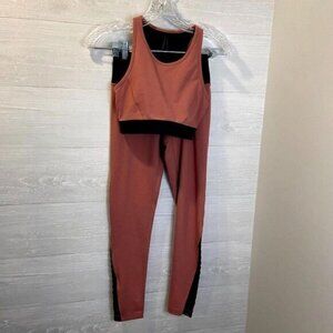 Core 10 Women's Standard Icon Series Mesh Yoga Longline Sports‎ SET